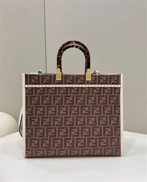 fendi brown fabric bag price|brown Fendi fabric.